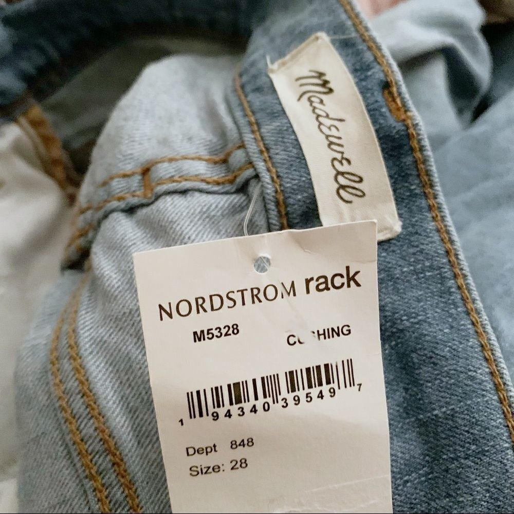 MADEWELL Classic Straight High Rise Jeans! - Picture 3 of 7